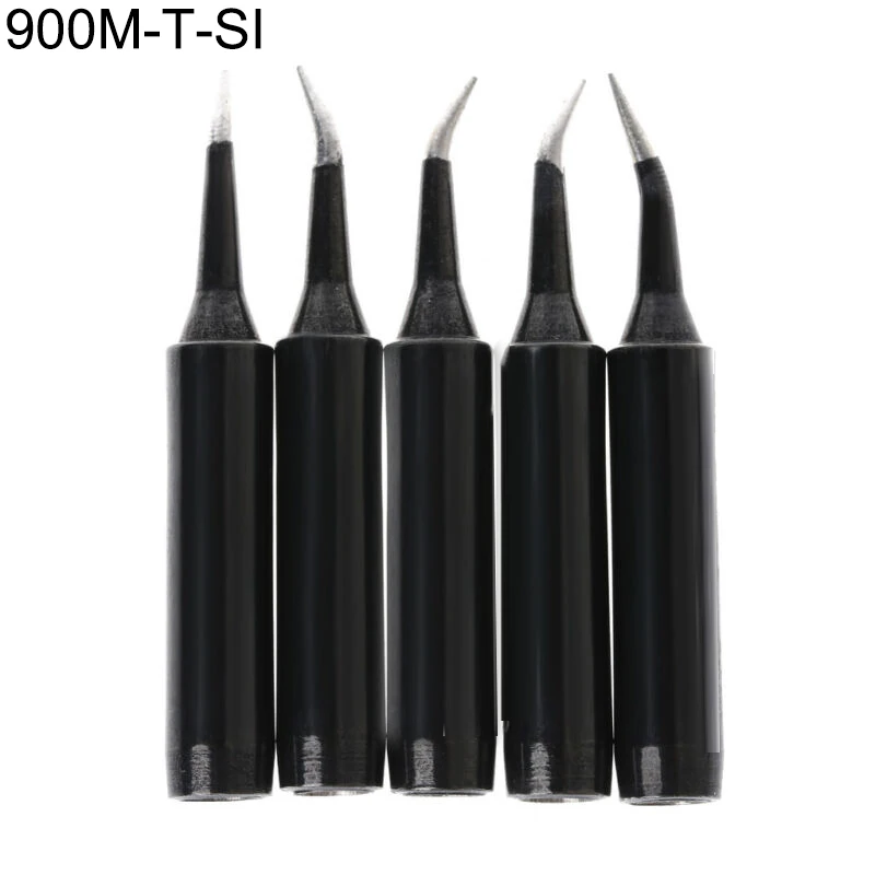 

5Pcs 900M-T Lead Free Solder Soldering Iron Tip For Hakko 936 Station For 900M.933.376.907.913.951 898D 852D+ Welding Supplies