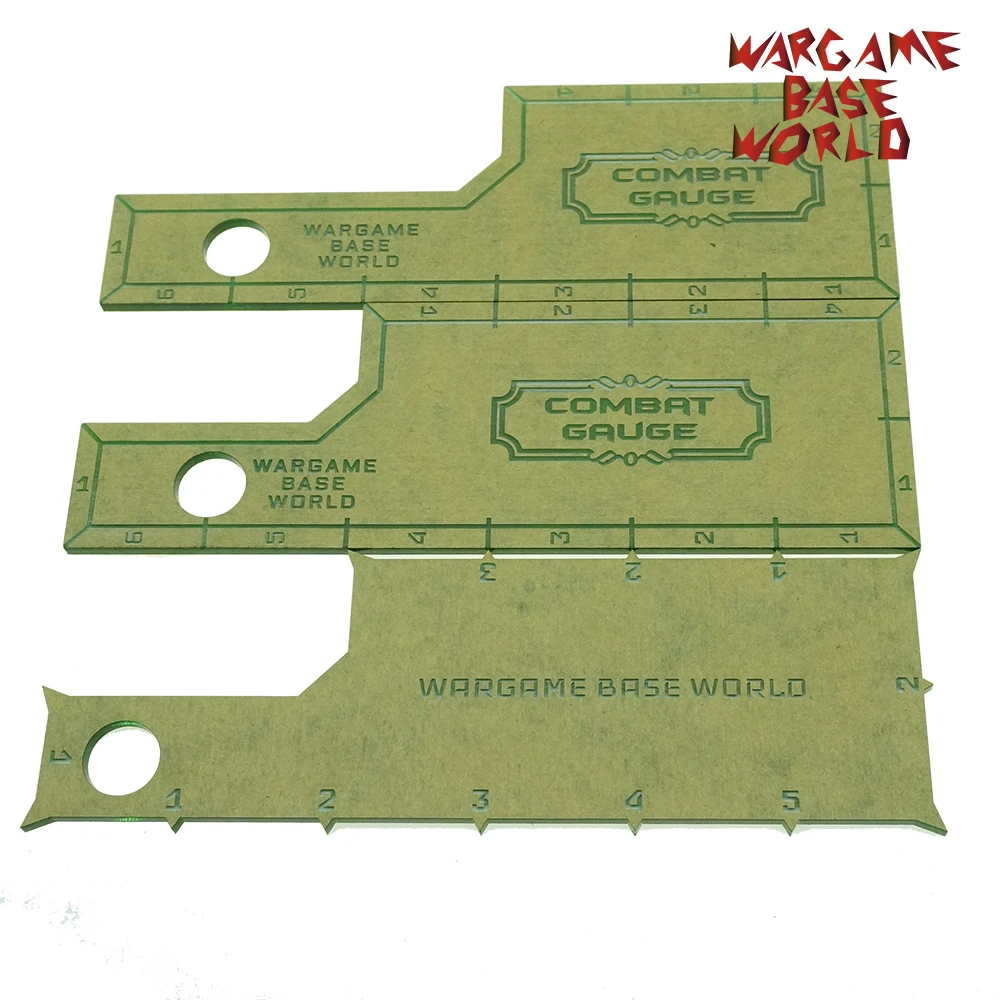 Wargame Base World-боевой калибр-инструменты для измерения-боевой калибр-1x2x3x6 дюймов |