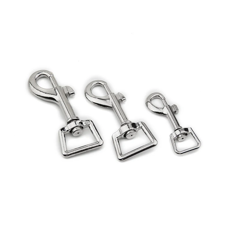 

2 Pieces of DIY Metal Keychain Bag Accessories Simple Pure Silver Keychain Zinc Alloy High-end Key Ring Pendant Accessories