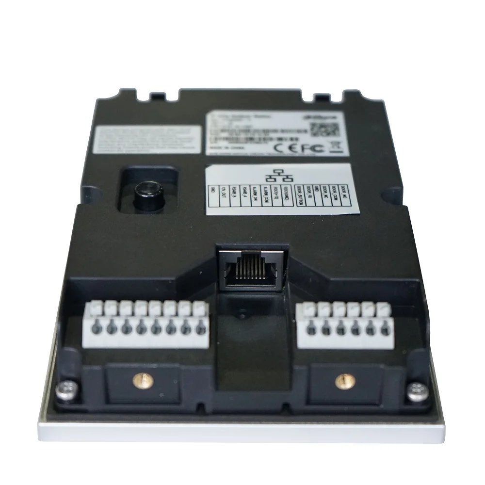 Dahua VTO2202F-P-S2 PoE(802.3af) и 2-проводной IP металлический дверной звонок для виллы