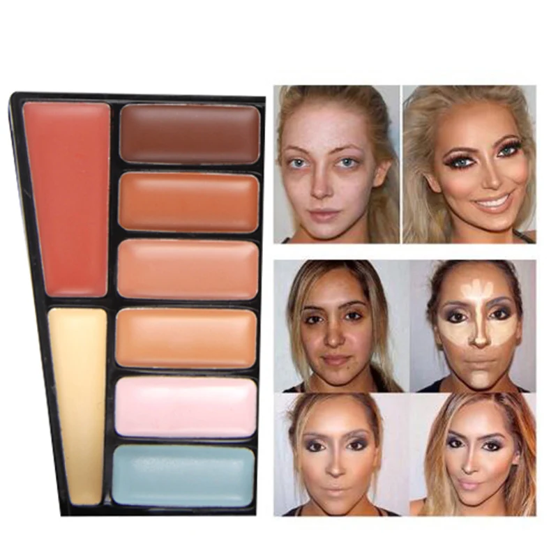 Лицо глаз 104 цветной набор теней мерцающий блеск матовые тени для век палитра