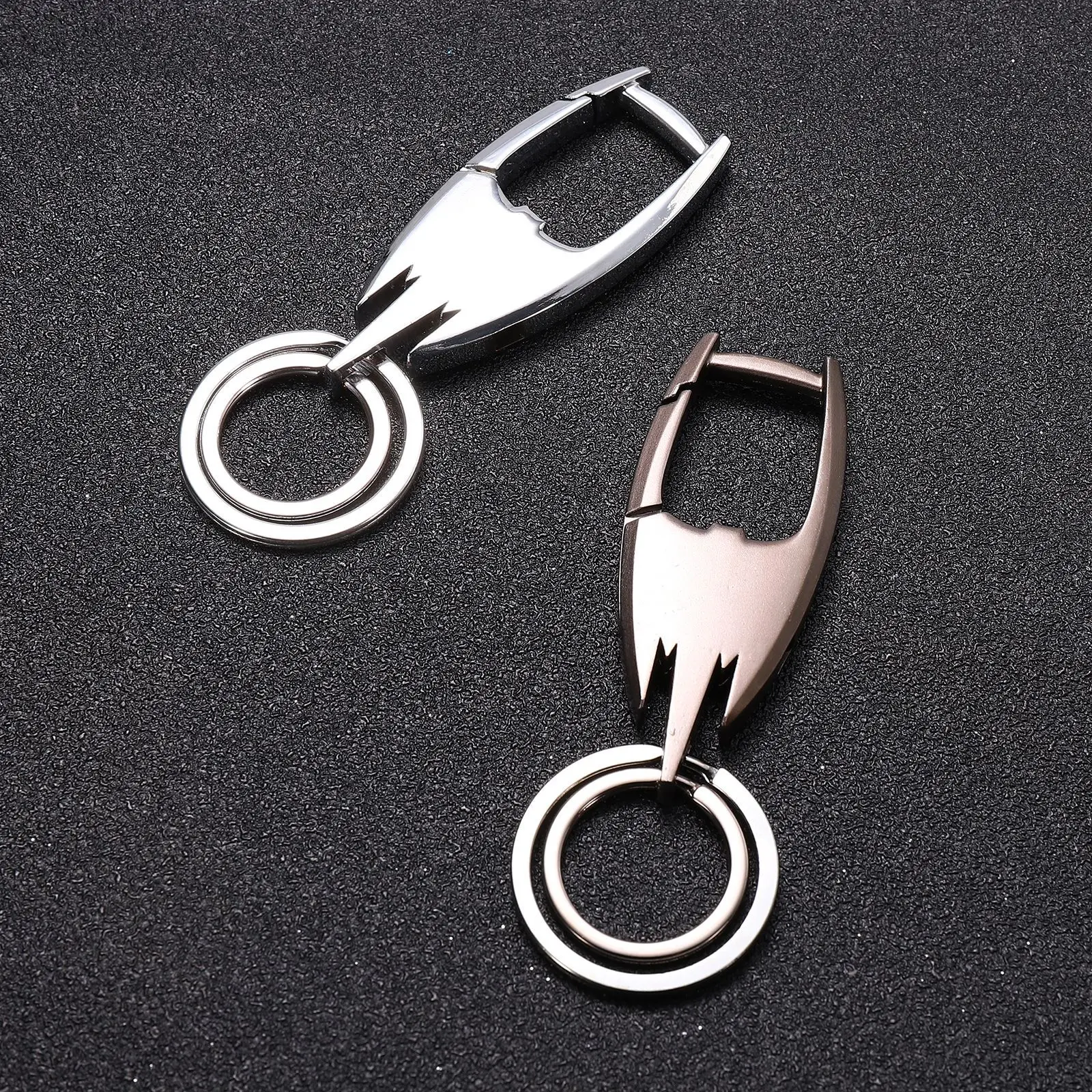 Новый креативный металлический брелок в форме летучей мыши для мужчин и женщин