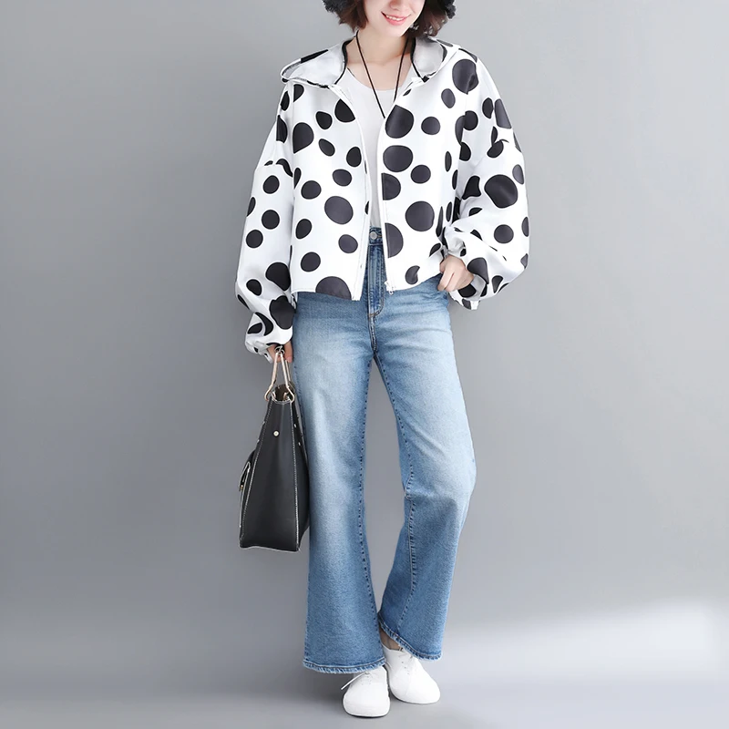 Женская осенне-зимняя Свободная куртка с капюшоном размеры до 6XL | одежда