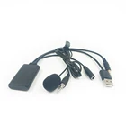Адаптер для микрофона для HYUNDAI KIA, аудиокабель со штекером AuxUSB, Bluetooth 150, 3,5 см