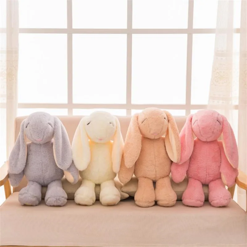 Чучело игрушка длинноухий кролик кукла плюшевая подарок на день рождения