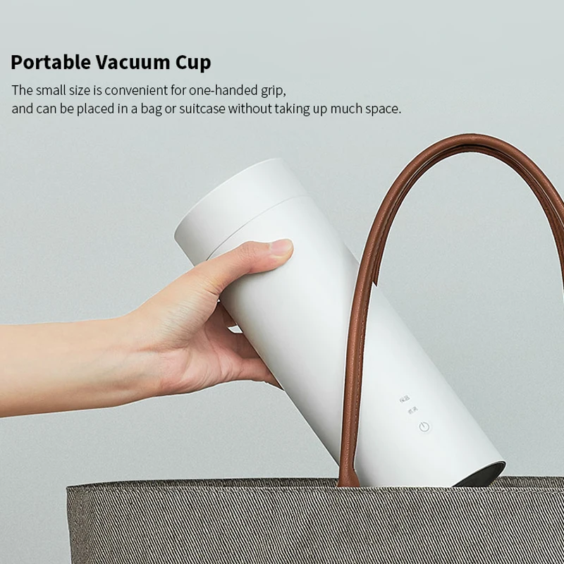 Viomi 400 мл умная электрическая нагревательная Вакуумная чашка мини термос из