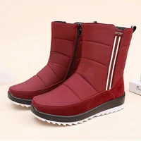 women boots 2022 new winter shoes for women snow boots low heels botas mujer keep warm waterproof ankle boots winter botte femme