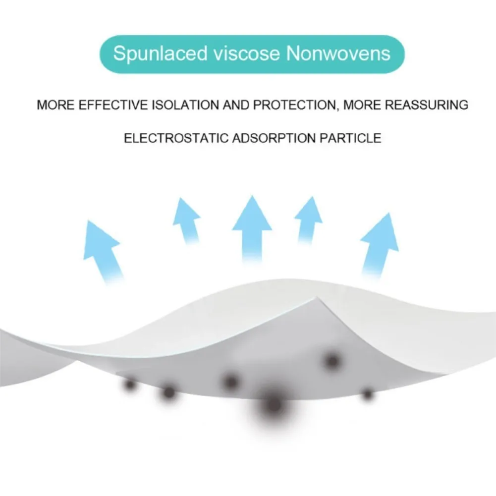 100 шт пыленепроницаемые одноразовые маски для рта внутренние подушечки дышащие