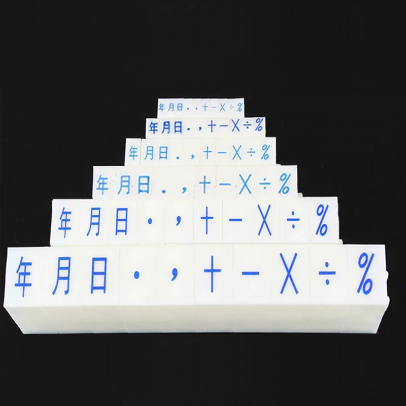 

Letters English Stamp Digital Symbol Seal Scrapbooking Alphabet Combination Ink Print DIY Crafts Office Supplies