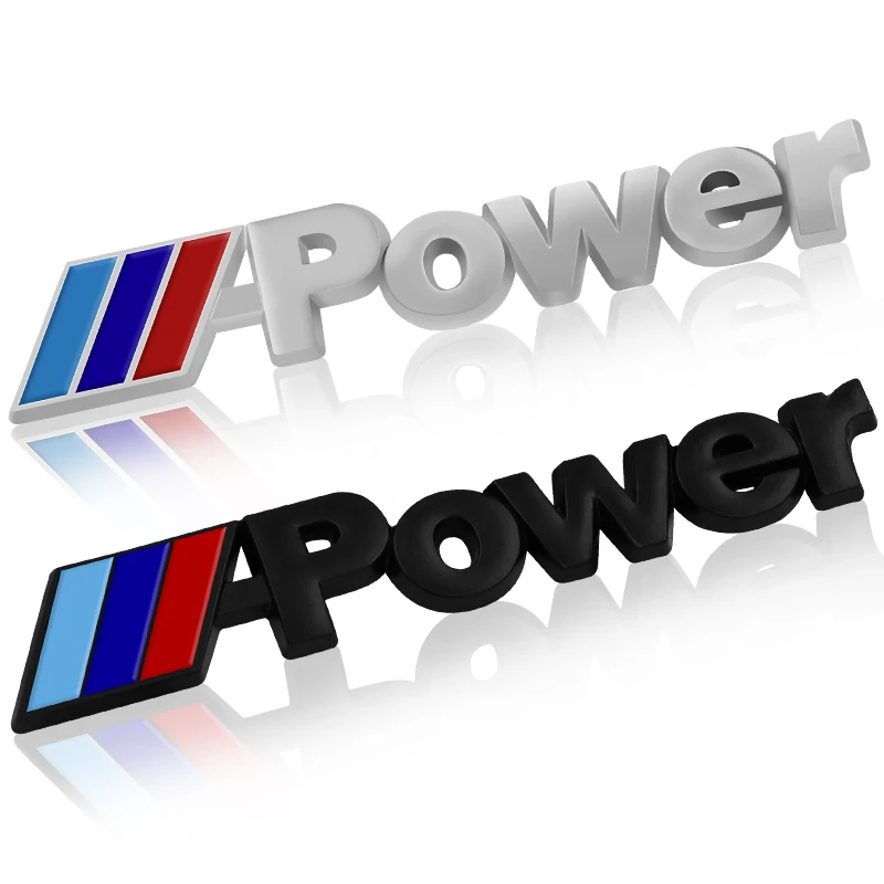 Наклейка на боковое крыло автомобиля наклейка с эмблемой для BMW M Performance Power X1 X3 X5 X6