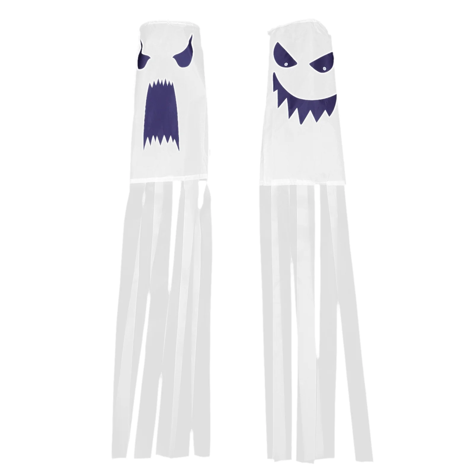 

2 шт. украшения, декоративные подвески Windsocks (белые)