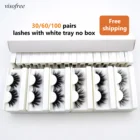 Ресницы норковые Visofree 25 мм, накладные ресницы, толстые длинные ресницы из искусственной норки без жестокости оптом, драматические ресницы для макияжа