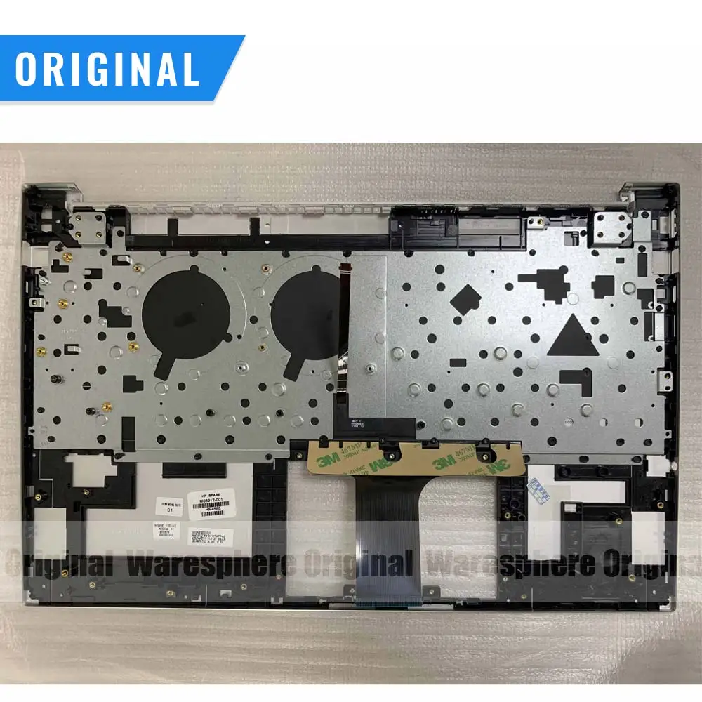 New Original Palmrest for HP Pavilion 15-EG Top Upper Case Without Fingerprint Hole With Keyboard M08912-001 54G7HTATP40 Sliver |