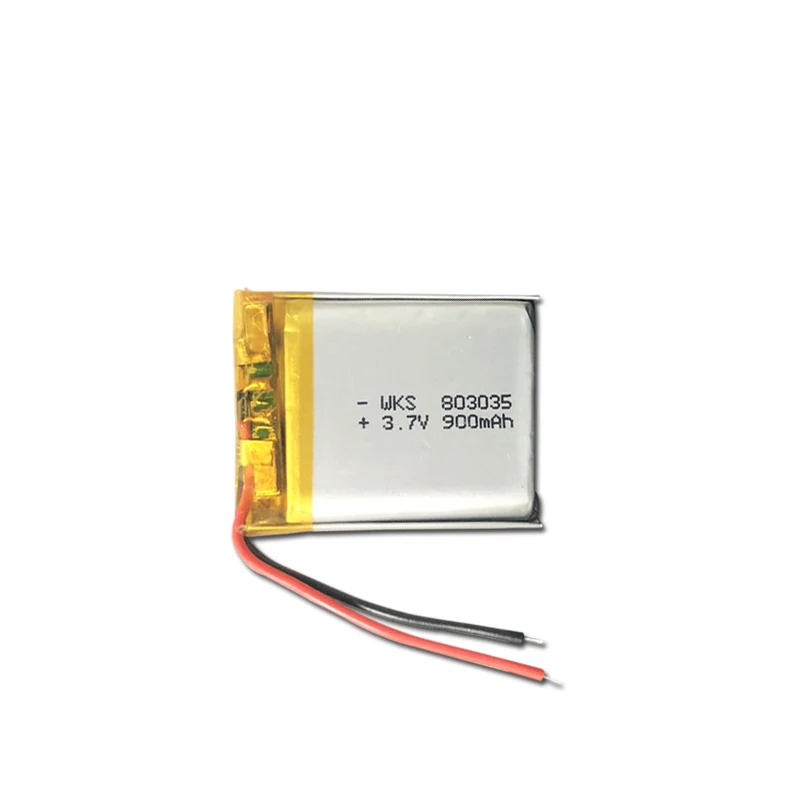 3 7 V Lipo cells 803035 900mah литиевая полимерная аккумуляторная батарея для MP3 MP4 MP5 GPS Bluetooth