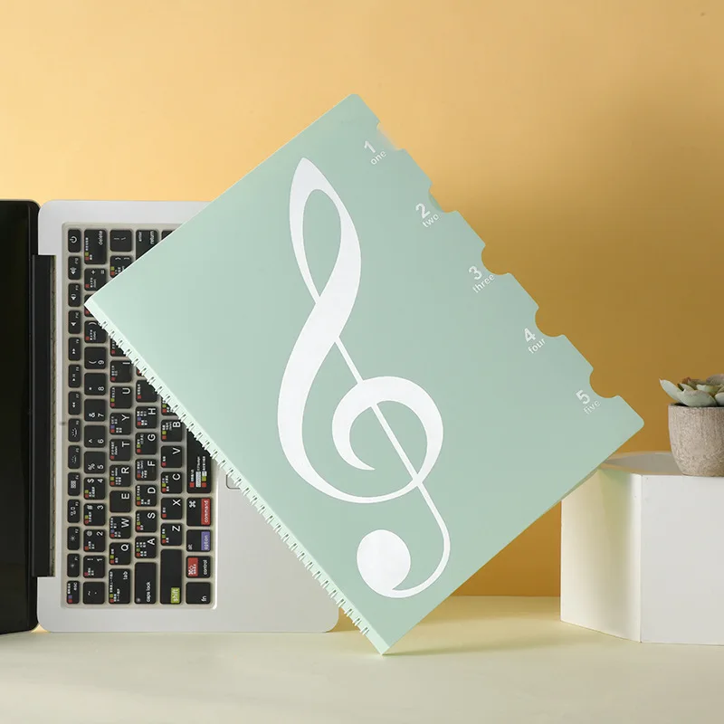 40 страниц фортепиано оценка папка музыкальная практика A4 лист сумка держатель