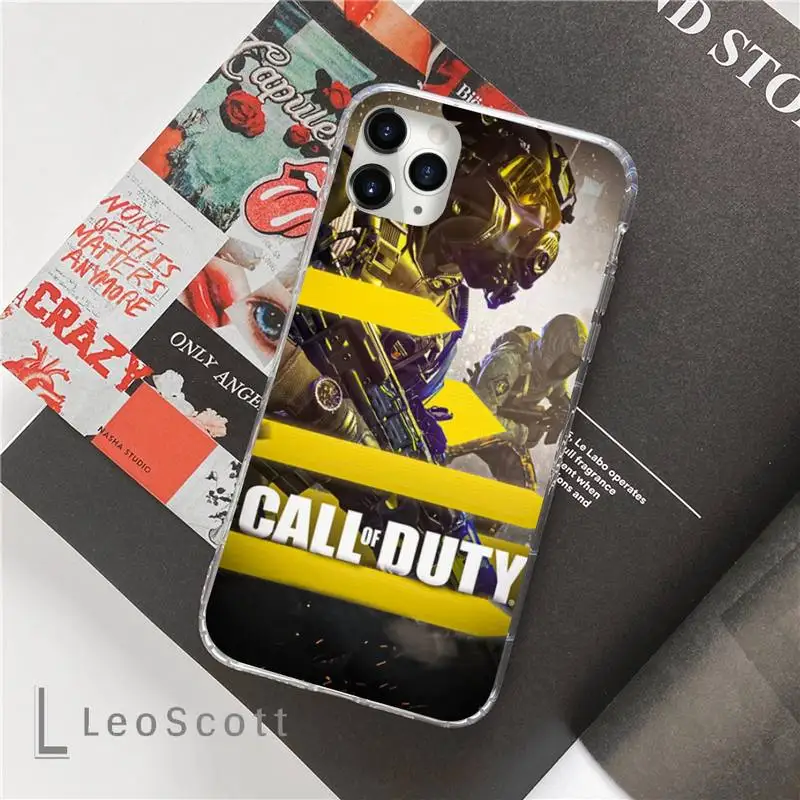 

call of duty shooting game Phone Cases For iphone 12 5 5s 5c se 6 6s 7 8 plus x xs xr 11 pro max mini