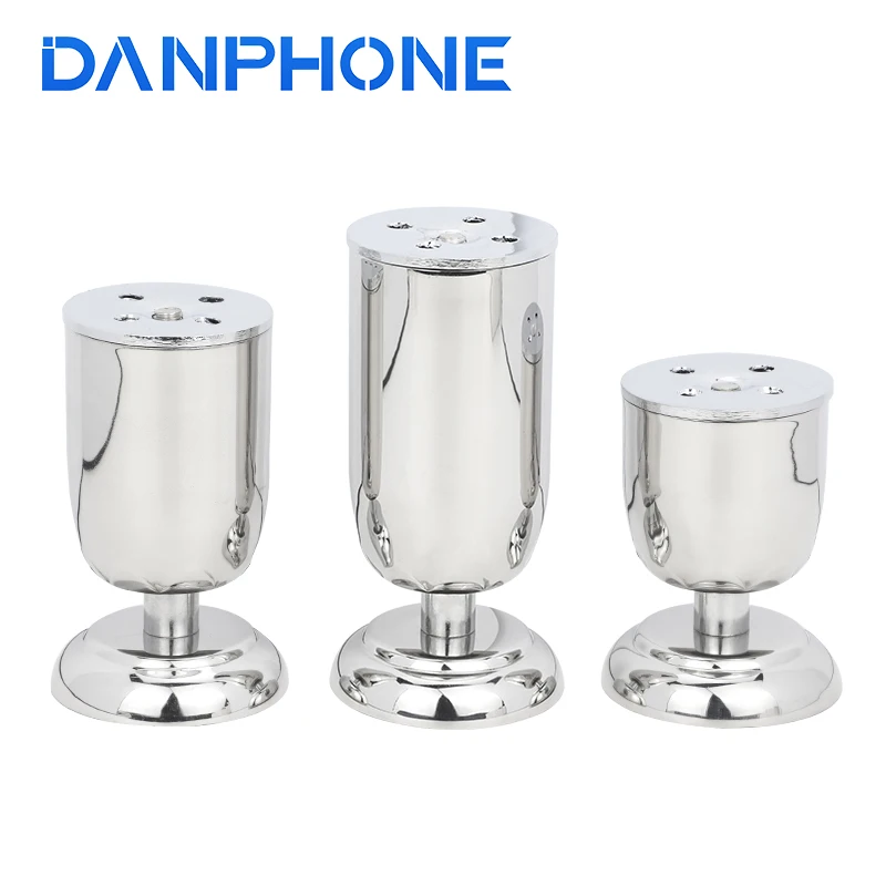 

DANPHONE Legs For Furniture Sofa TV Cabinet Coffee Table Wooden Chair Dresser Bed Stainless Steel Feet Use