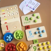 montessori educational toys childrens clip abacus multi function games mathematical enlightenment toys wooden christmas gift