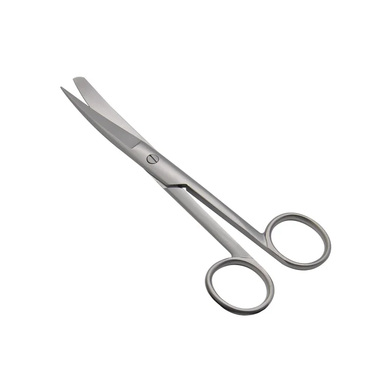 Хирургические ножницы из нержавеющей стали острые круглые Изогнутые Ножницы