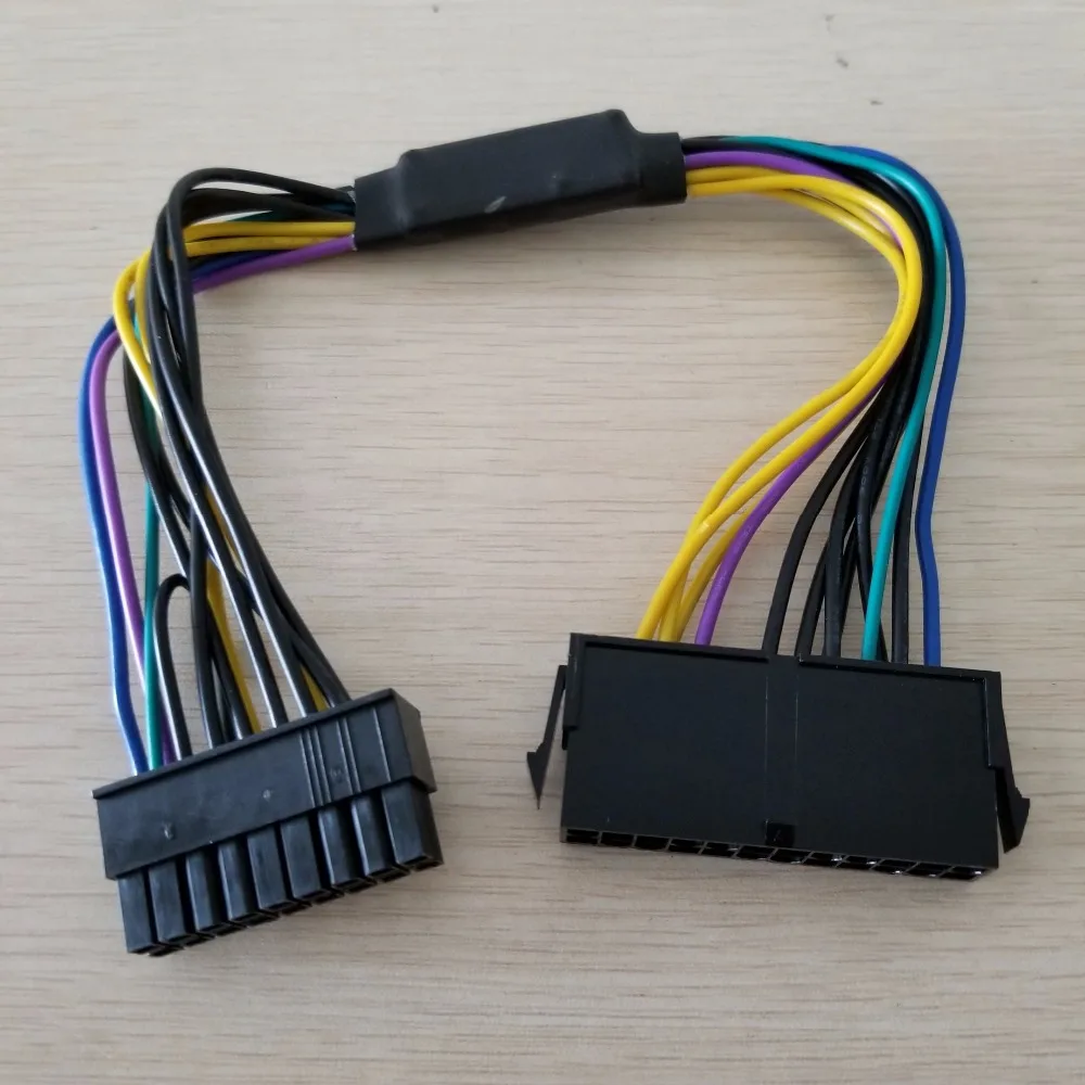 10 шт./лот ATX PSU 18AWG 18Pin к 24Pin адаптер конвертер Разъем питания кабель для HP Z420 Z620
