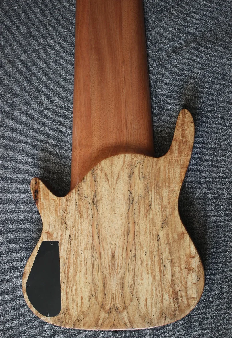 Weifang Rebon 15 струнный шейный корпус для электрической бас-гитары с Spalted Maple | Спорт и
