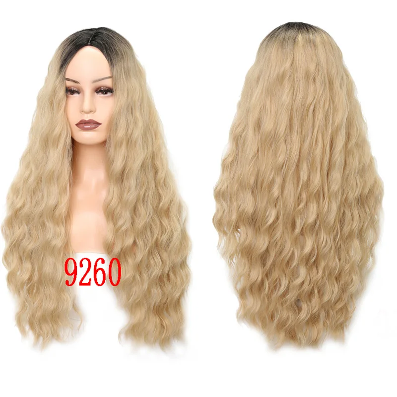 MERISI волосы 26 Ins длинные волнистые смешанные светлые женские парики термостойкие синтетический длинный прямой парики для женщин афро-американских