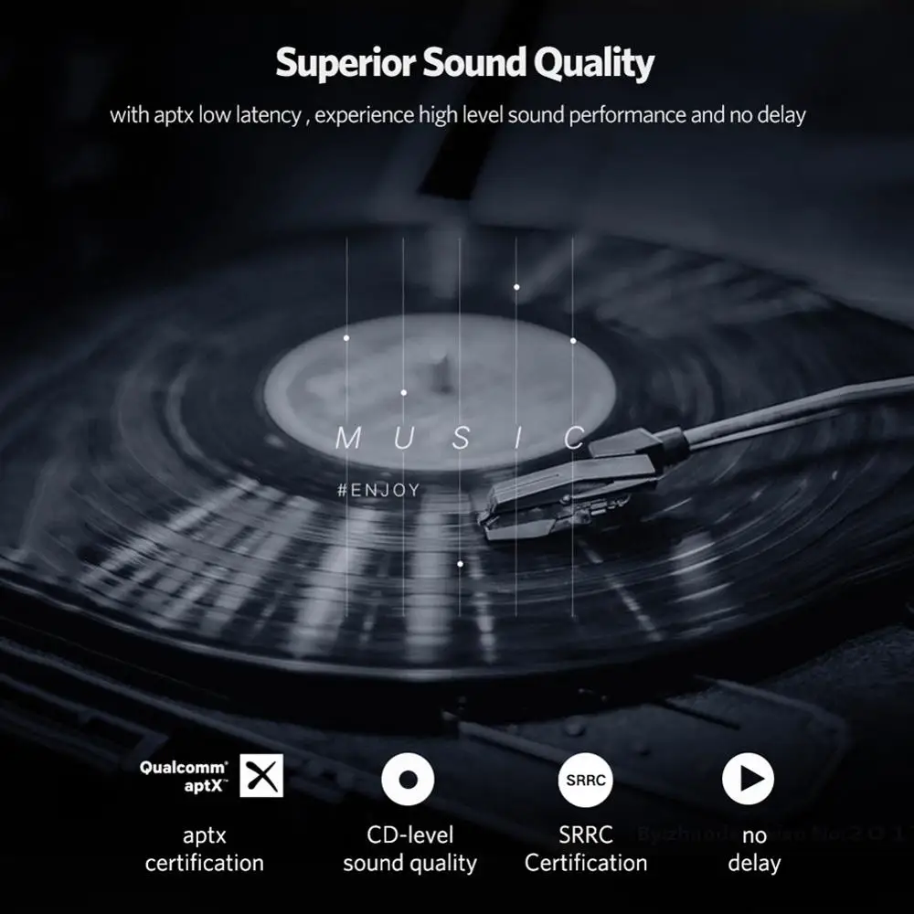 Беспроводной USB Bluetooth-адаптер совместимый с 4 0 донгл музыкальный звуковой