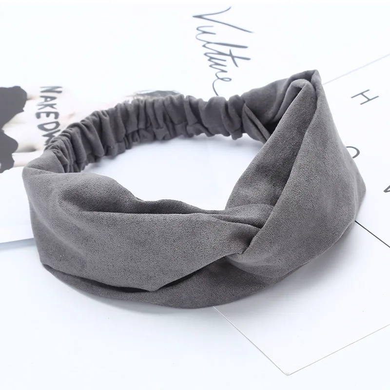 Женская бархатная повязка на голову модная эластичная мягкая чалма| |