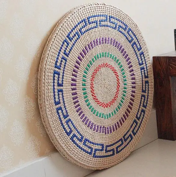 Естественные украшения для дома чайная церемония футон медитация коврик