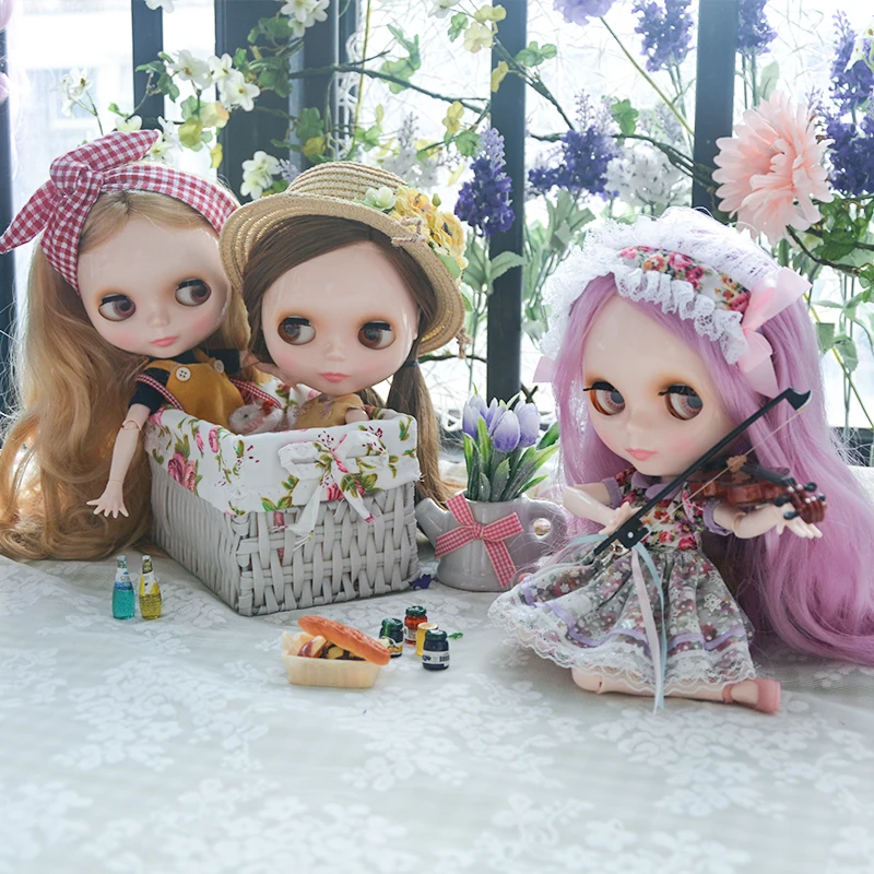 куклы блайз Нео-кукла NBL индивидуальные блестящие лицо кукла 1/6 BJD на шарнирах Ob24