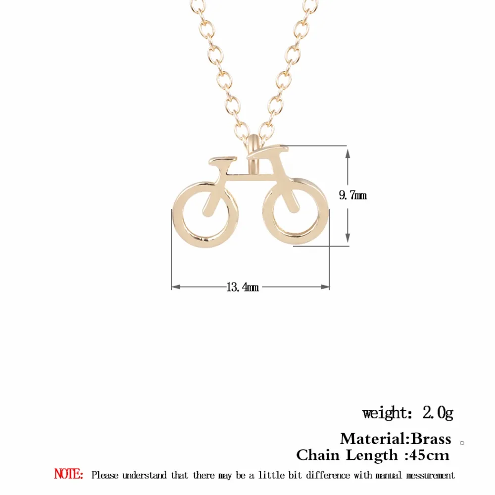 QIMING маленькая Мода велосипедов цепь золотистого цвета модные милые Воно