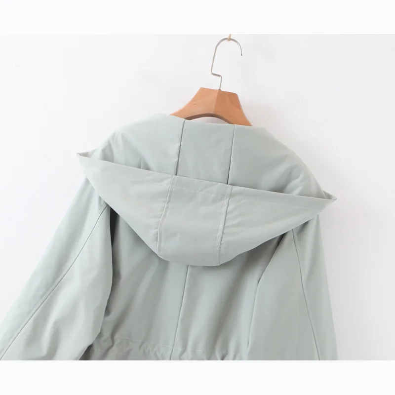 Женский Осенний Короткий плащ серого красного черного цвета новинка 2019