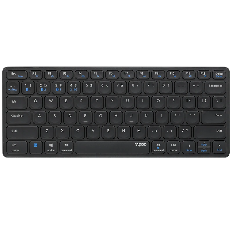 

Rapoo E9050G Rechargeable Multi-Mode Wireless Keyboard 78 Keys Switch between BT5.0/BT3.0/2.4G for Mac Windows
