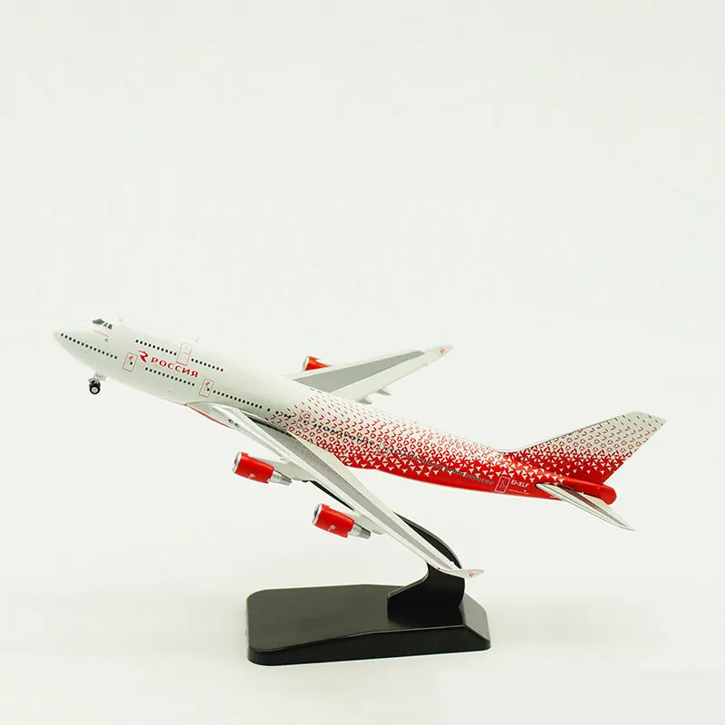 1/400 Аэрофлот B747-400 EI-XLF Российская авиакомпания литья под давлением сплав
