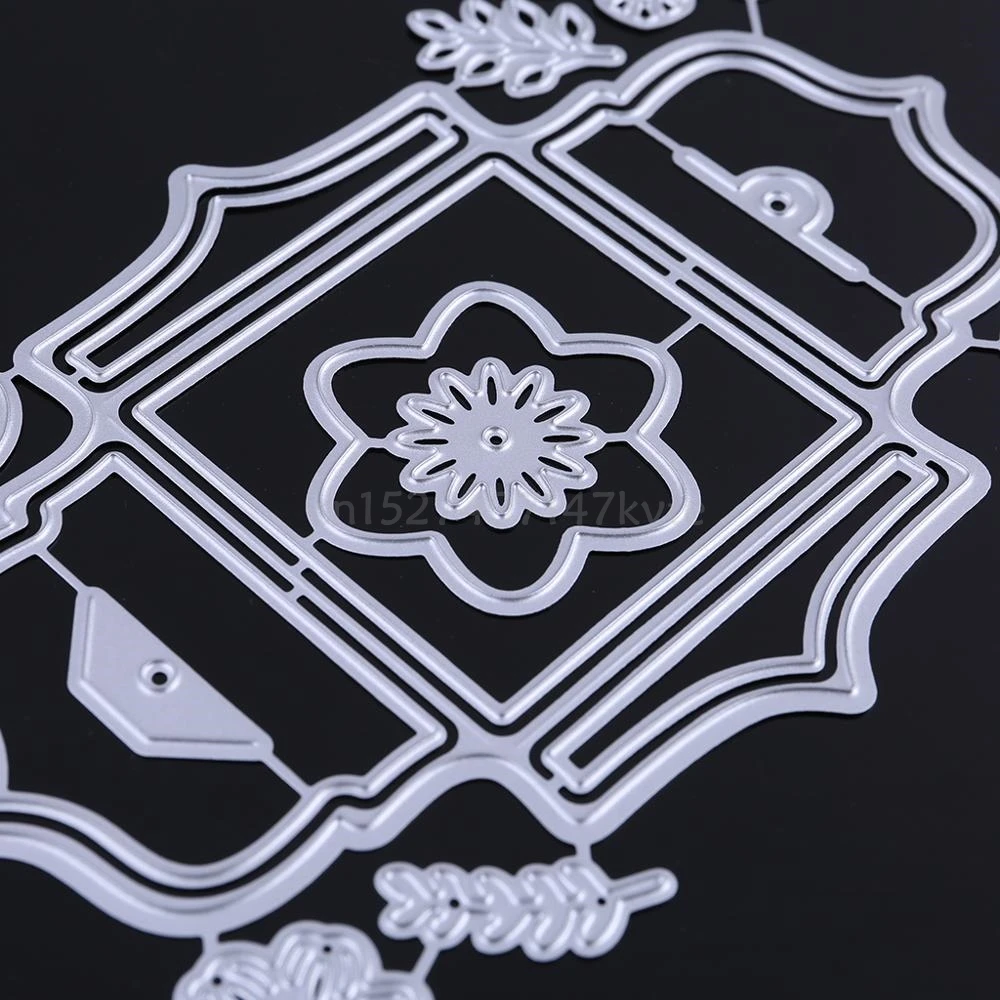 OOTDTY 3D элементы подарочной коробки для резки металла скрапбукинга и открыток