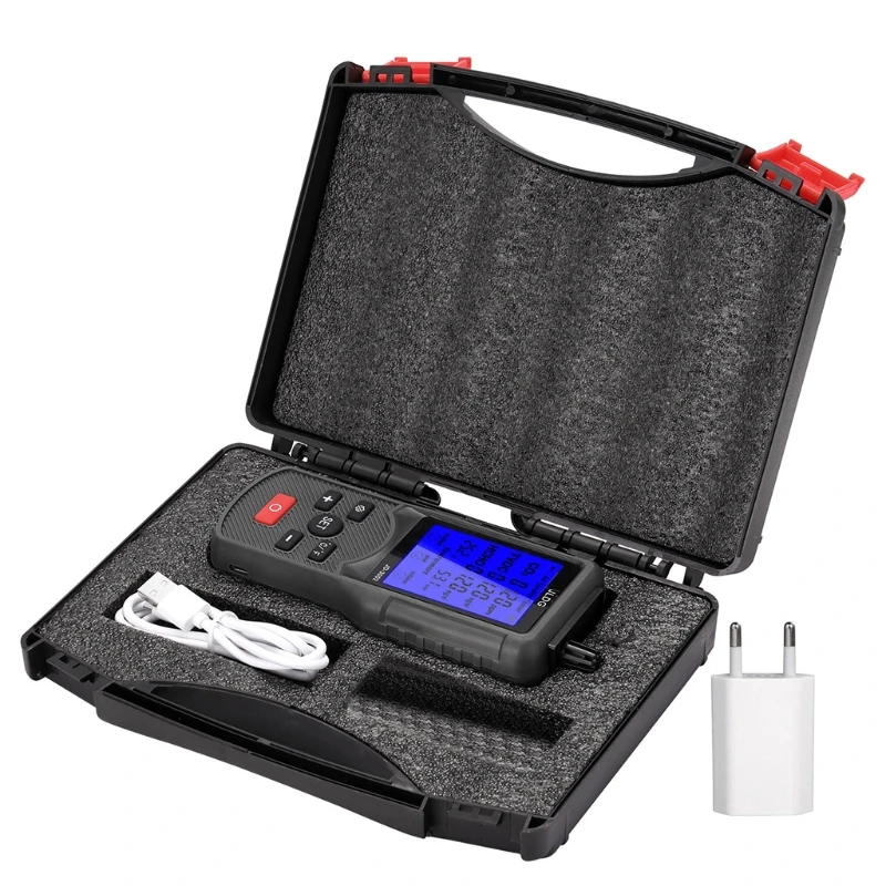 

CO2 Meter TVOC HCHO Carbon Dioxide Detector Temperature CO2 Air Quality Analyzer
