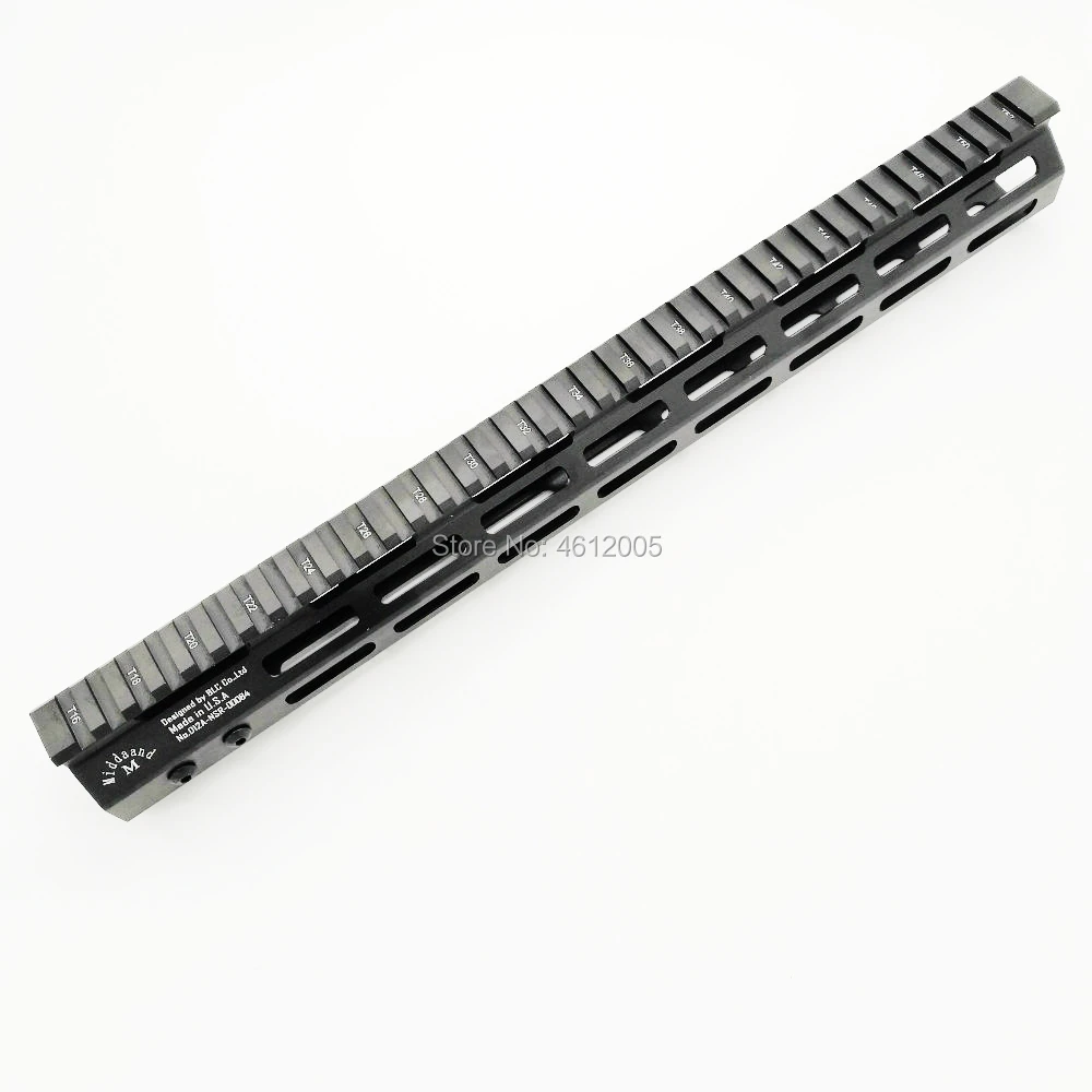 15 дюймовая тактическая защитная накладка MLOK свободный поплавок супер тонкая ar