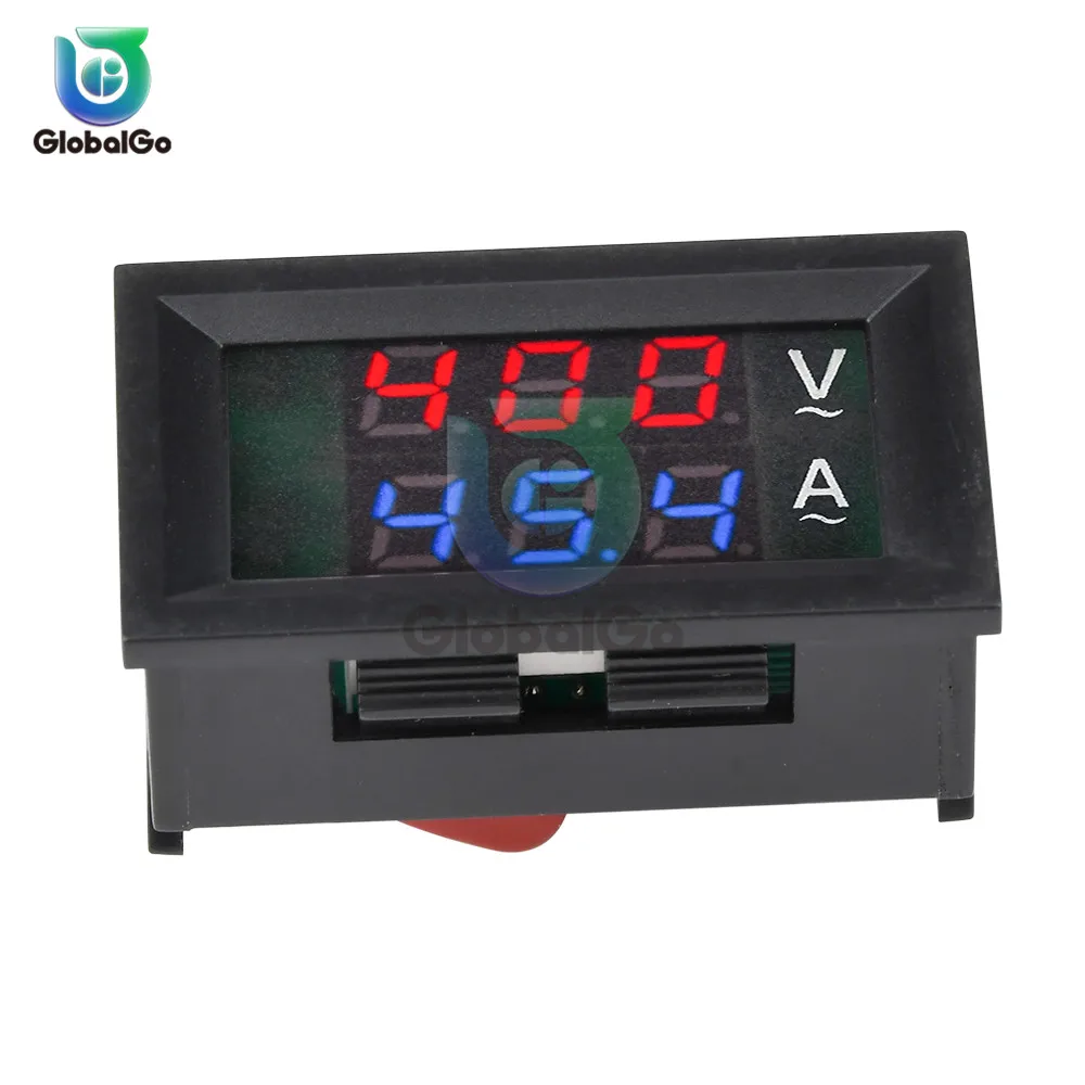 Переменного тока в переменного 50 600V 10A 50A 100A цифровой вольтметр Амперметр