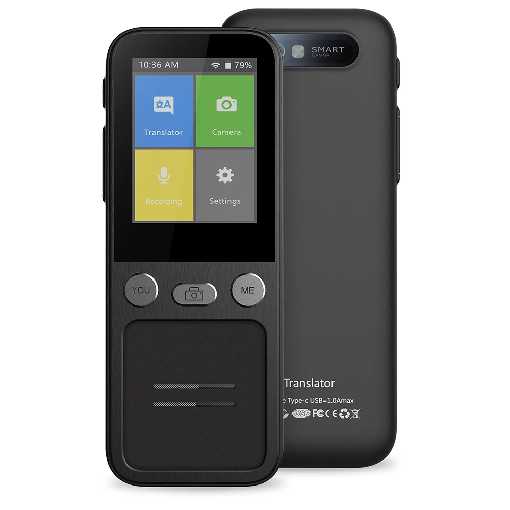 Intelligent Voice T16 Translator 138 Mulit Language Portable Instant Real-Time Support Photo/Recording Translation Android 4.4 |