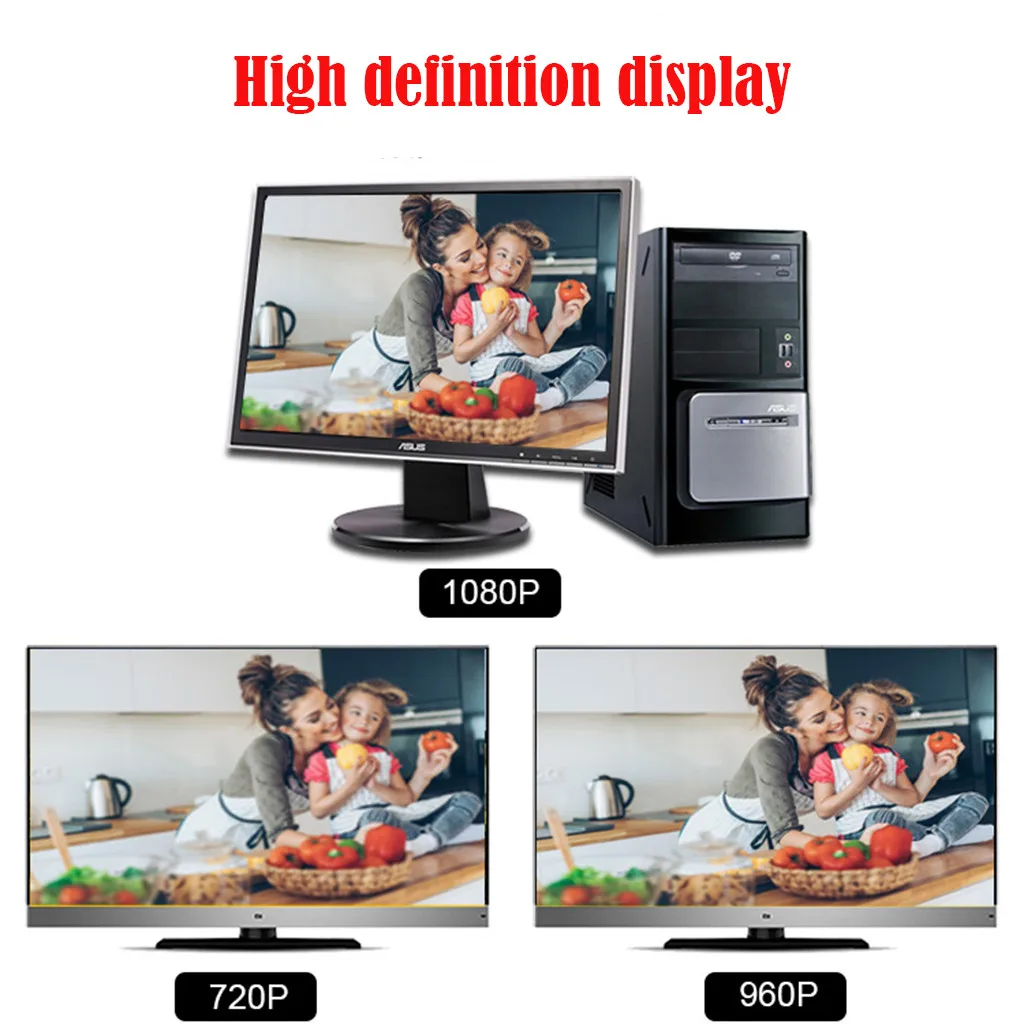HD-TVI 720p 1080P 360 камера наблюдения ИК инфракрасное ночное видение наружная домашняя