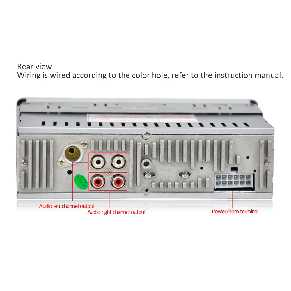 Aux Универсальный Автомобильный MP3 плеер Стерео Радио USB автомобильный Bluetooth аудио