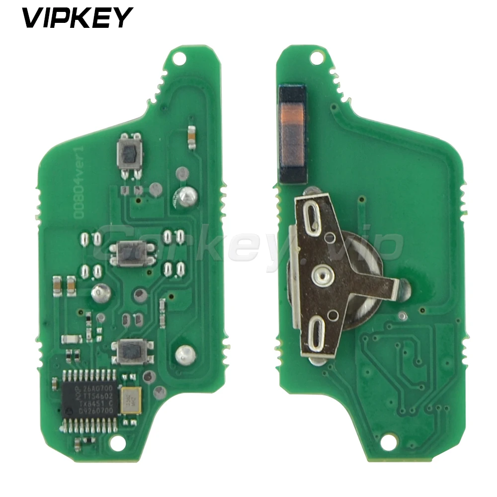 Дистанционный Автомобильный ключ Remotekey CE0523 3 кнопки средний багажник VA2 для Peugeot