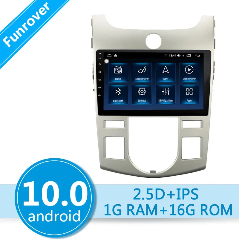 Автомобильный dvd плеер FUNROVER мультимедийный с gps для KIA Cerato 2 2008 2013 навигация радио
