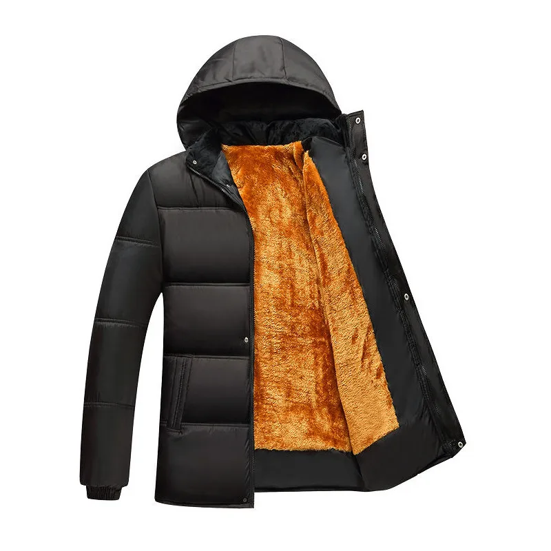 Jackets Men 2021 Winter Casual Outwear Windbreaker Jaqueta Masculino Slim Fit Hooded Fashion Overcoats Homme Plus Size