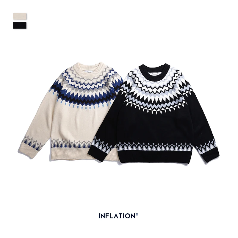 Зимний шерстяной мужской свитер 2019 модный вязаный пуловер с длинным рукавом