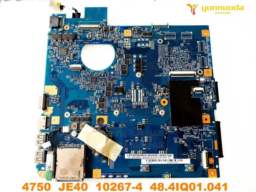 Оригинальная материнская плата для ноутбука ACER 4750 4750 JE40 10267-4 48.4IQ01.041 протестирована хорошая