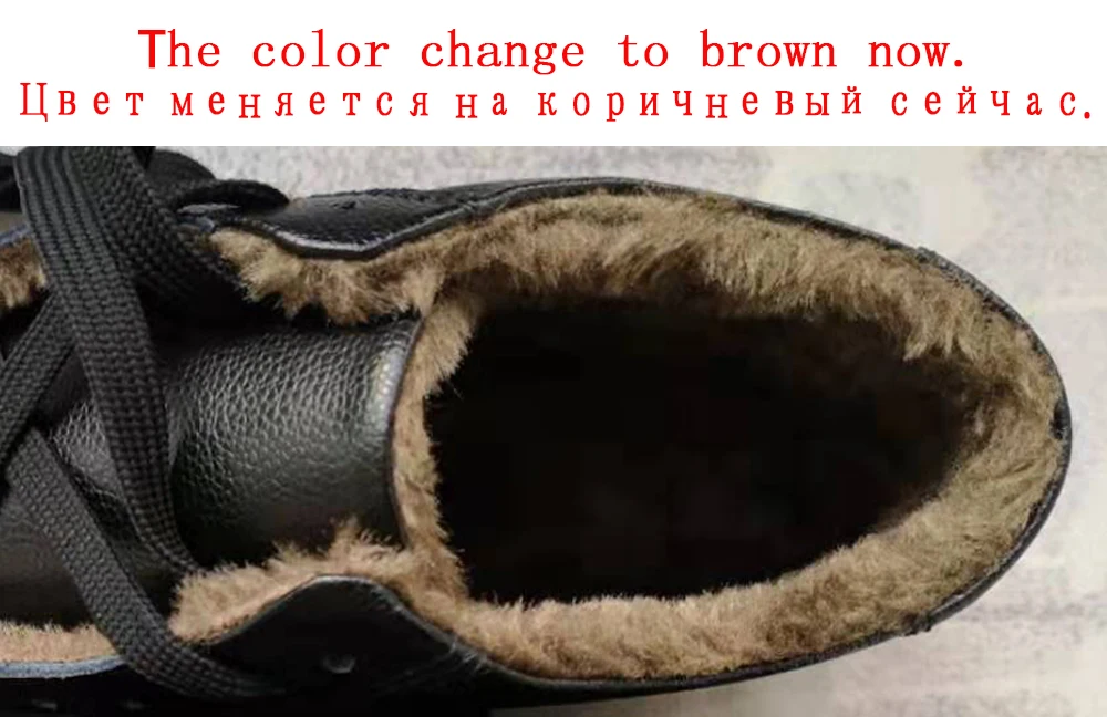 LAASIMI/Новинка года; женская зимняя обувь; повседневные женские резиновые сапоги из натуральной кожи; обувь на меху; женские черные кроссовки; женская обувь на плоской подошве