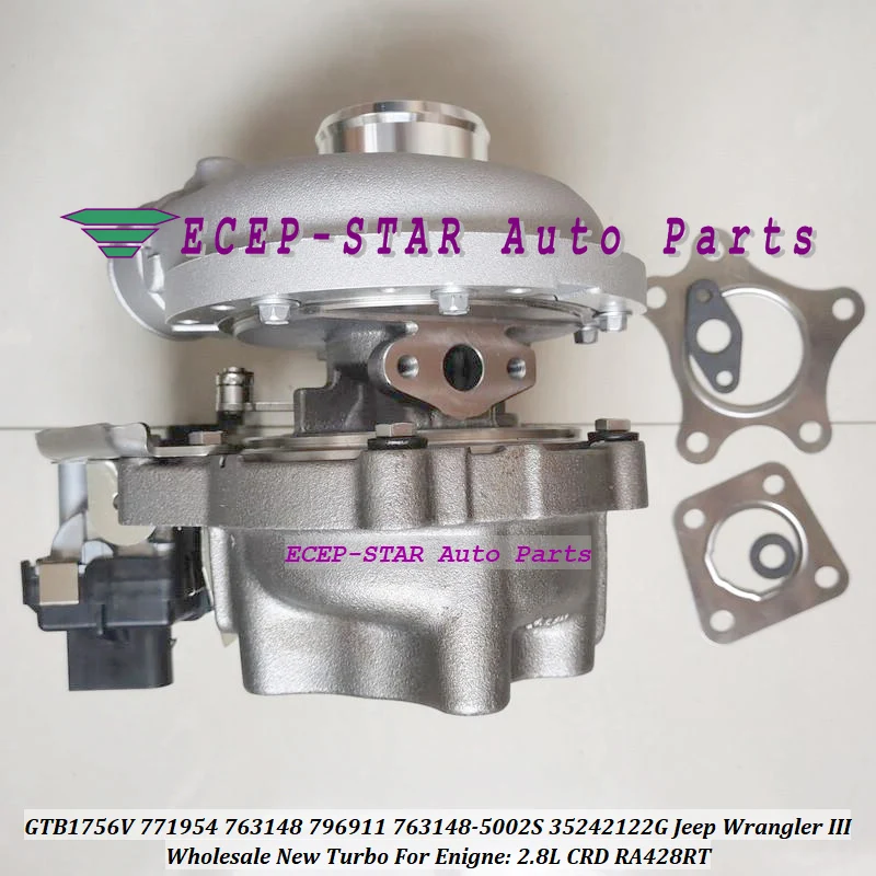 Турбо GTB1756VK 771954 771954-0001 763148 763148-0002 796911 796911-5002S для Jeep Wrangler III Dodge Nitro ENS RA428RT 2.8L на.