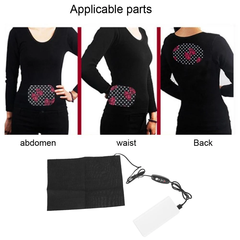 5V грелки USB зарядка одежда зимние электрические нагревательные листы открытый