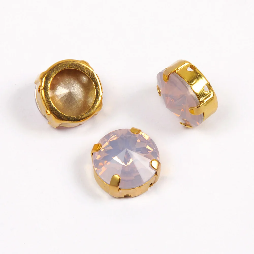 CTPA3bI 1122 Rivoli Форма Роза вода опал стеклянные цветные бусины острый задник страз